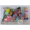 Image 1 : BAG OF KIDS ITEMS -KIDS BEAD KIT