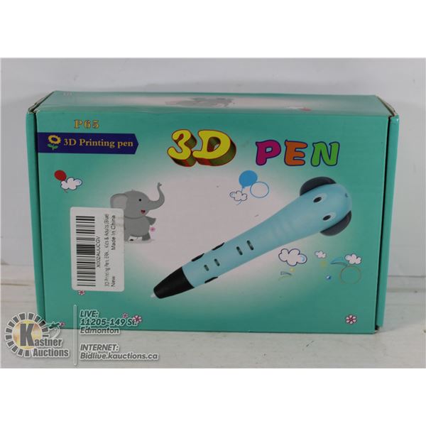 3D PEN TO DO 3D ARTWORK