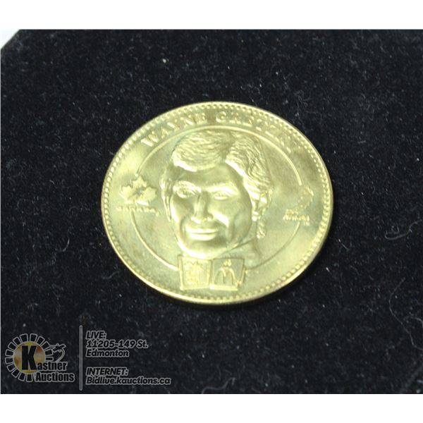 1998 WAYNE GRETZKY CANADA OLYMPIC MEDALLION