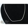 Image 1 : 925 STERLING SILVER ROPE NECKLACE