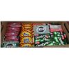 Image 1 : FLAT OF ASSORTED GUM.