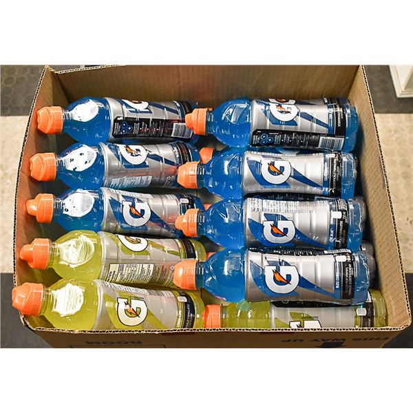 FLAT LOT OF GATORADE BOTTLES