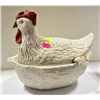 Image 1 : TURKEY CERAMIC SOUP SERVING DISH
