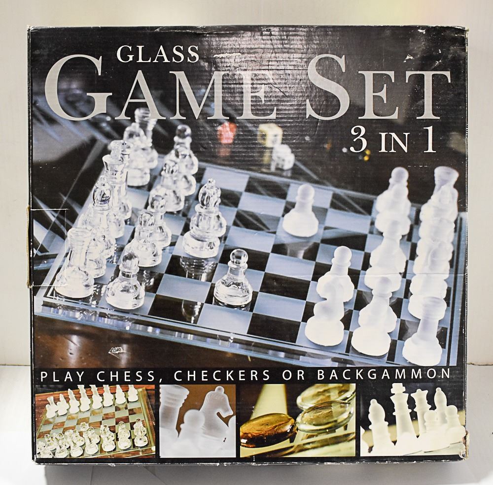 GLASS GAME SET