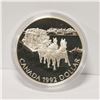 Image 2 : RCM 1992 PROOF SILVER DOLLAR- "CELEBRATING THE