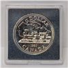 Image 1 : RCM 1981 SILVER DOLLAR- UNCIRCULATED