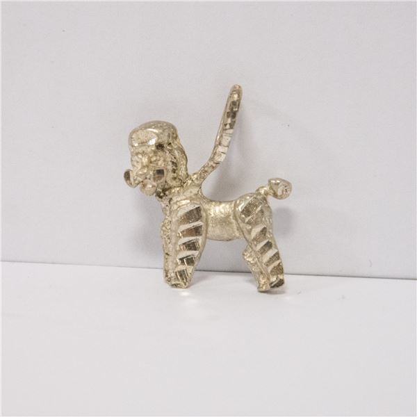 VINTAGE STERLING SILVER SCOTTIE DOG CHARM