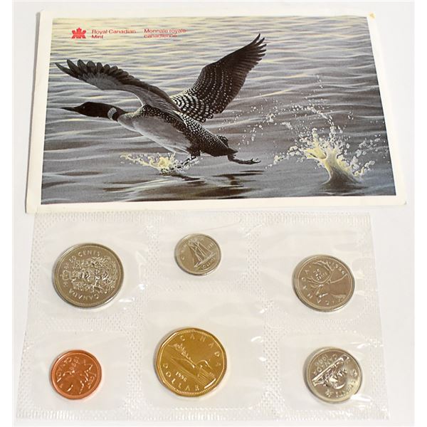 RCM 1996 UNCIRCULATED COIN SET- "THE COMMON LOON"