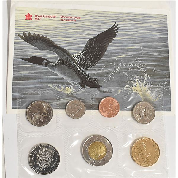RCM 1997 UNCIRCULATED COIN SET- "THE COMMON LOON"