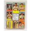 Image 1 : 90 X BASEBALL CARDS 1950' / 1960'S MLB