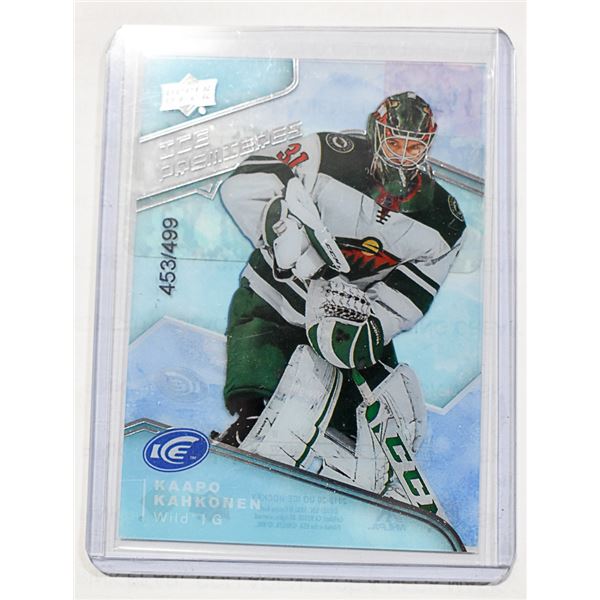 2019-20 UD ICE ICE PREMIERES KAAPO KAHKONEN