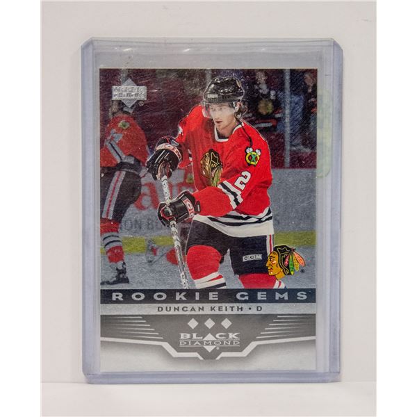 2005-06 BLACK DIAMOND ROOKIE GEMS DUNCAN KEITH