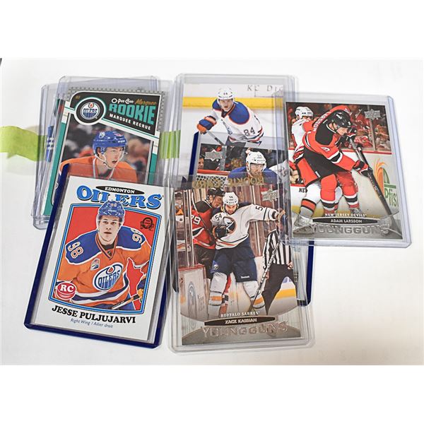 OILERS ROOKIE CARD LOT