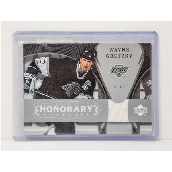 2007-08 TRILOGY HONORARY SWATCHES WAYNE GRETZKY