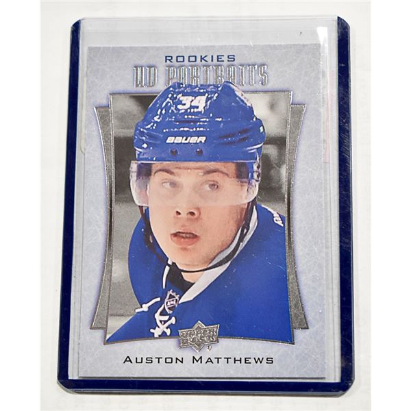 2016-17 UPPER DECK UD PORTRAITS AUSTON MATTHEWS
