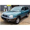 Image 1 : UNPAID FROM LAST WEEK 2002 HYUNDAI SANTE FE