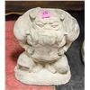 Image 1 : CONCRETE 7" TALL TICKED OFF BULLDOG STATUE