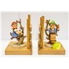 Image 2 : 2 X HUMMEL FIGURE'S "APPLE TREE BOY/GIRL" BOOKEN