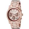 Image 2 : NEW MICHAEL KORS ROSE GOLD TRIPLE CHRONO MSRP $320