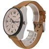 Image 4 : NEW FOSSIL TRIPLE CHRONO BEIGE DIAL MSRP $275 42MM