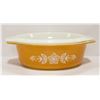 Image 1 : 2 PYREX 1 QT GOLDEN BUTTERFLY CASSEROLE DISHES W/