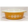 Image 1 : 2 PYREX 1 QT GOLDEN BUTTERFLY CASSEROLE DISHES W/