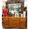 Image 3 : SOLID PINE DRESSER W/MIRROR & CHEST OF DRAWERS