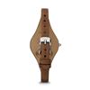 Image 2 : NEW FOSSIL WHITE DIAL BROWN LEATHER STRAP 32MM