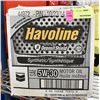 Image 1 : CASE WITH SIX 946ML BOTTLES OF HAVOLINE 5W30 MOTOR