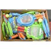 Image 1 : CASE OF CHILDRENS TOY BADMINTON SETS ETC