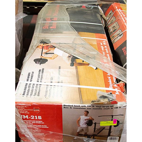 WM-216 STRENGTH BENCH IN BOX