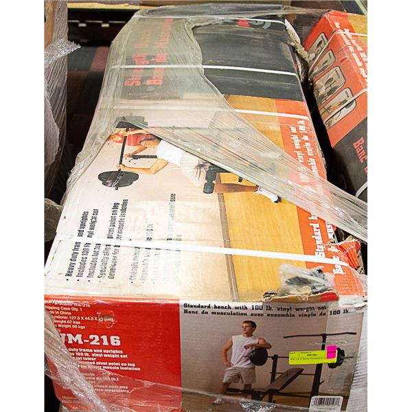 WM-216 STRENGTH BENCH IN BOX