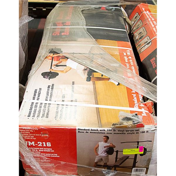 WM-216 STRENGTH BENCH IN BOX