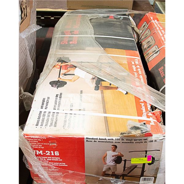 WM-216 STRENGTH BENCH IN BOX
