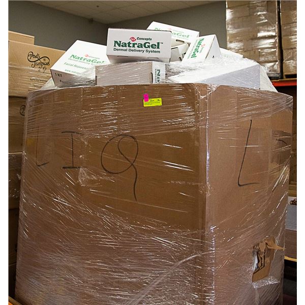 ***CAUTION***PALLET OF NATRA GEL FACIAL KITS