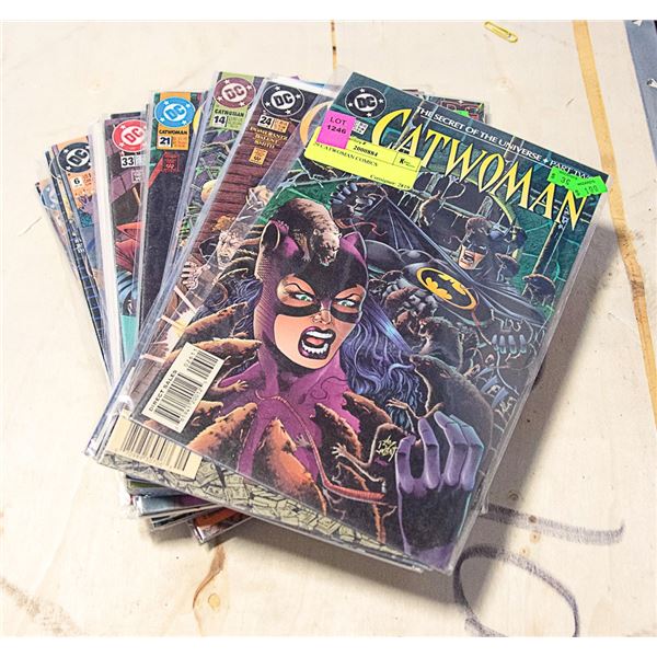 29 CATWOMAN COMICS