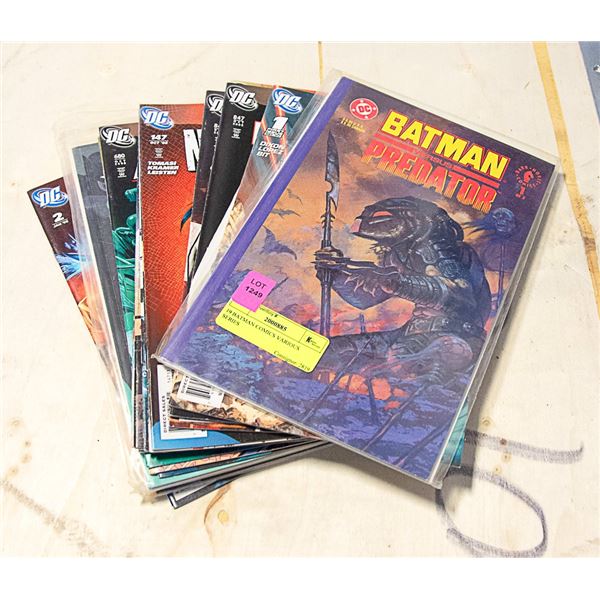 19 BATMAN COMICS VARIOUS SERIES