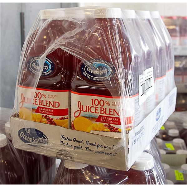 8 X 1.77L CRANBERRY MANGO 100% JUICE BLEND