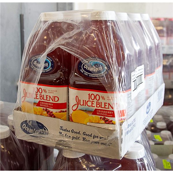 8 X 1.77L CRANBERRY MANGO 100% JUICE BLEND