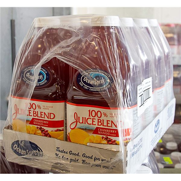 8 X 1.77L CRANBERRY MANGO 100% JUICE BLEND