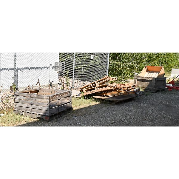 LARGE LOT OF PALLETS - MUST TAKE ALL