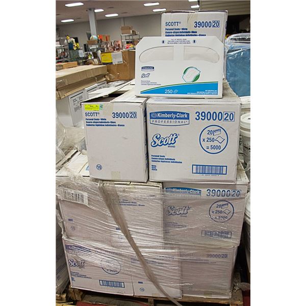 PALLET OF SCOTT PERSONAL PAPER SEAT PROTECTORS