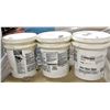 Image 1 : THREE 5 GALLON PAILS OF PIPELINER SELF SHEILDED