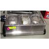 Image 1 : TRIPLE BUFFET WARMER
