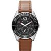 Image 1 : NEW ARMANI EXCHANGE CHRONO BLACK DIAL 45MM WATCH