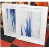 Image 1 : 4 FRAMED WALL ART, 2 MISSING GLASS