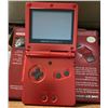 Image 1 : RED SP GAMEBOY + 11 GAMES W/BOOKS, CASE & CHARGER