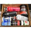 Image 1 : FLAT LOT OF WORKOUT PRODUCTS AND SHAKERS