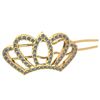 Image 1 : Certified 0.18 Ctw Diamond Ladies HairPin 18K Yellow Go