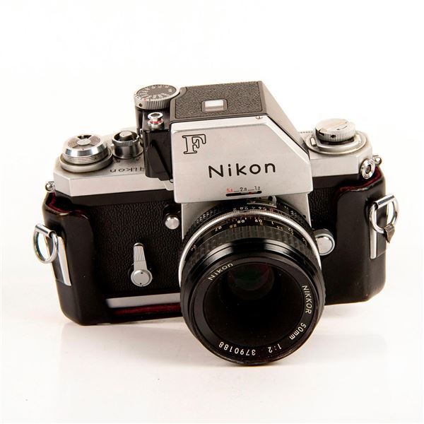 NIKON F CAMERA, PHOTOMIC FTn 50mm